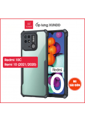 Ốp lưng XUNDD Xiaomi Redmi 10C / Redmi 10 (2021/2020) - Chống sốc, Mặt lưng trong, Viền TPU